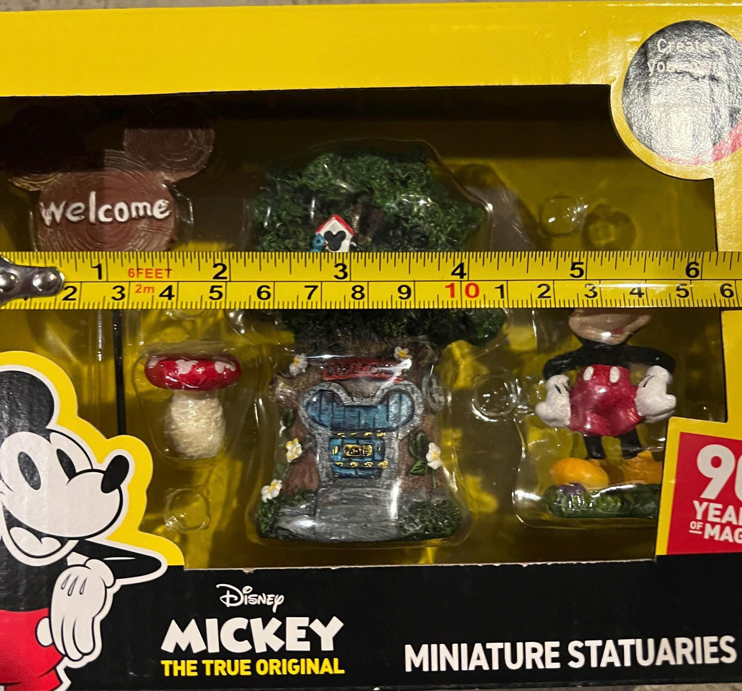 DISNEY Mickey Mouse Statuaries Kit New in Box