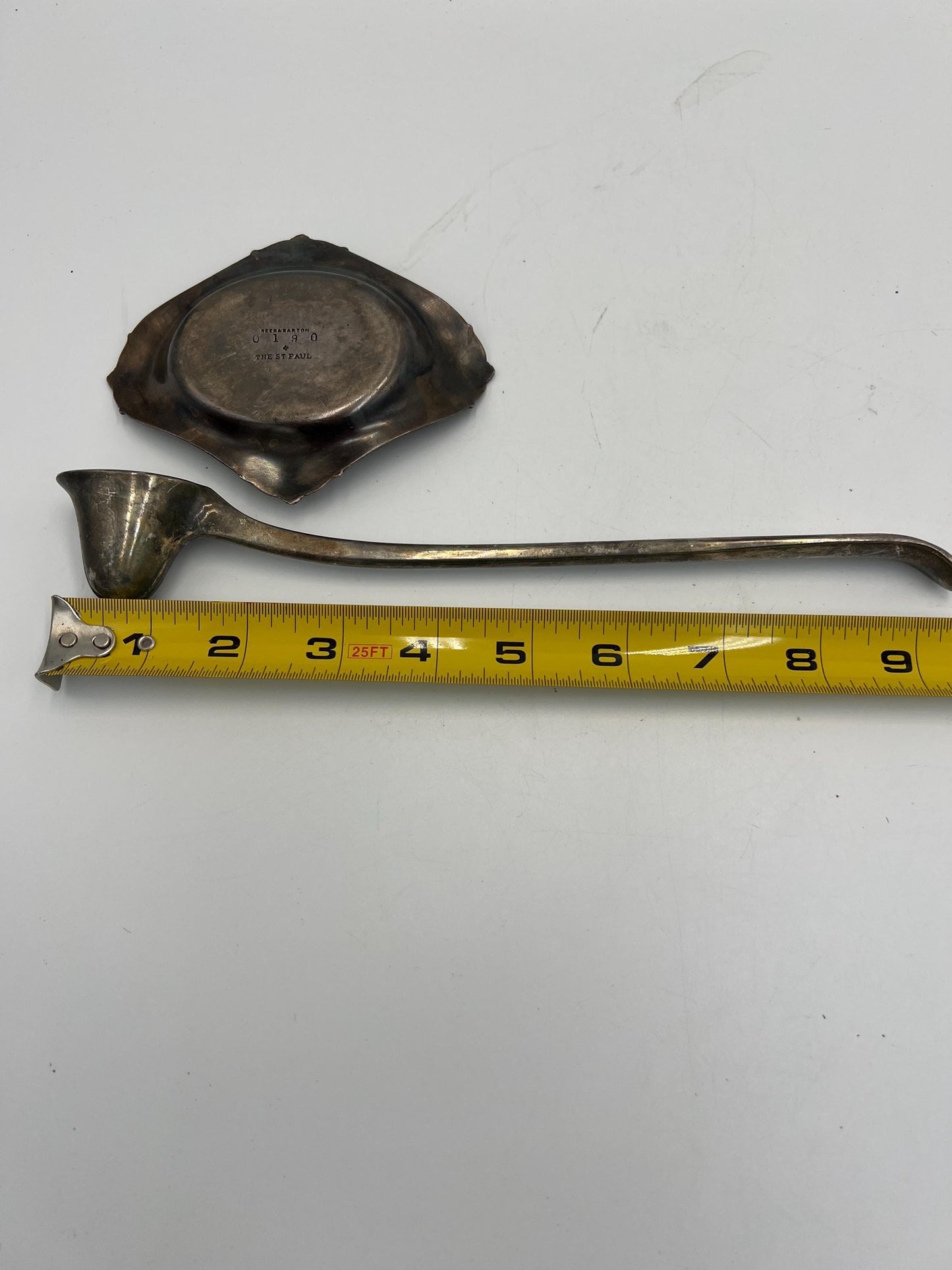 Vintage / Antique St. Paul Hotel Restaurant silver plate and spoon