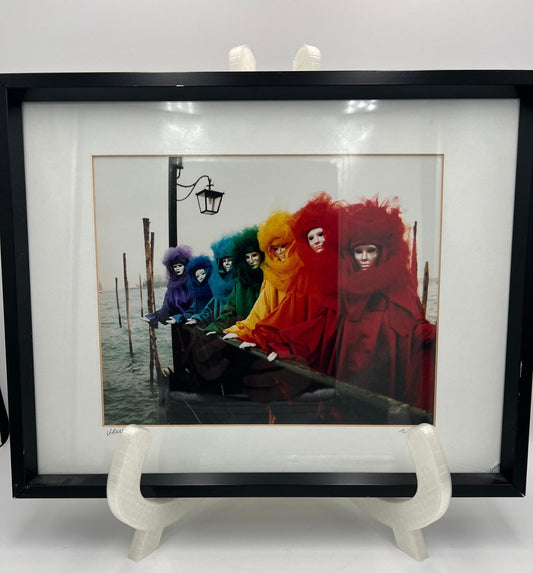Rainbow Figures - Venice Photograph - Zeny Cieslikowski, 2000
