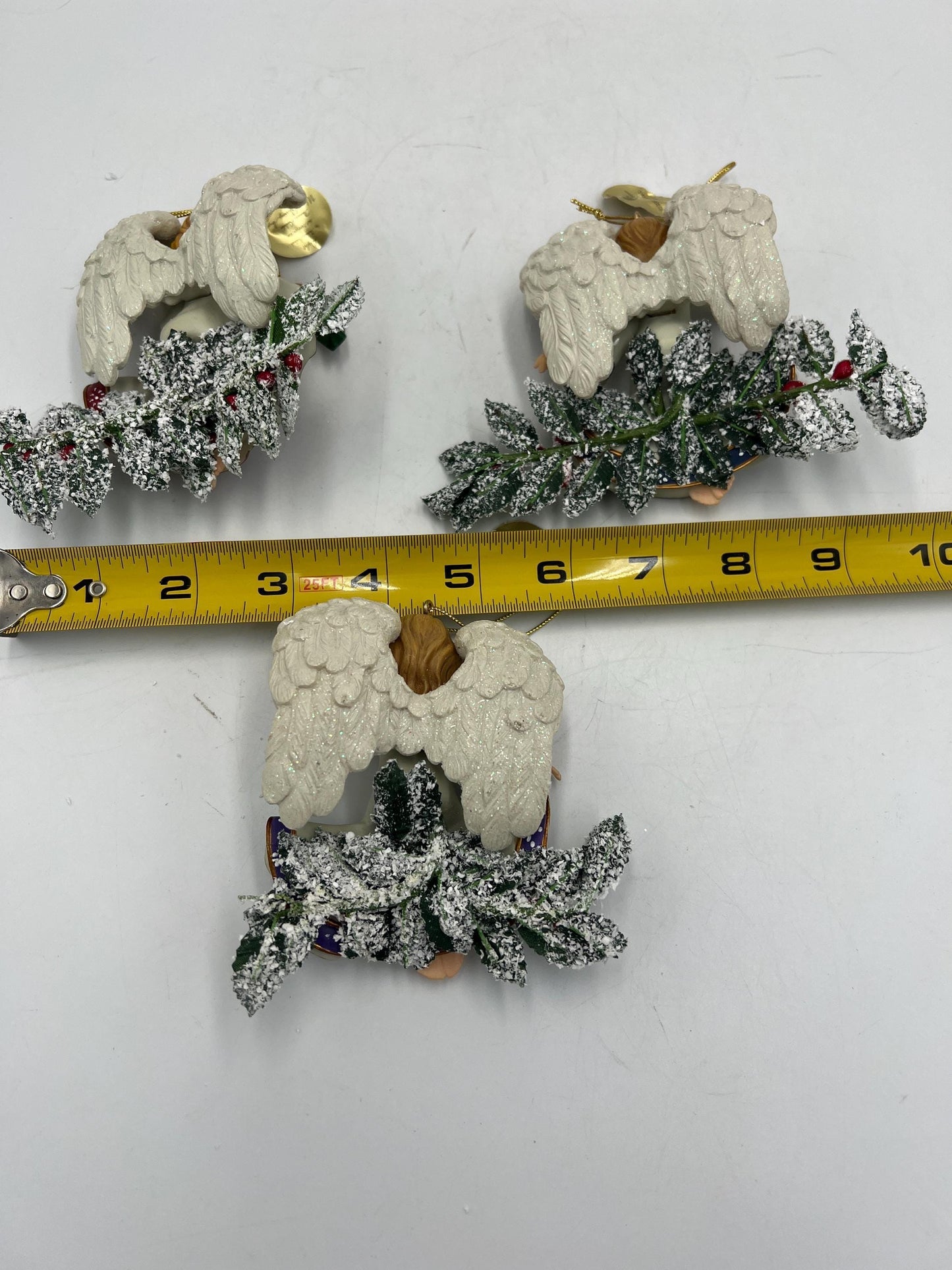 Winter Bleasing Angels Thomas Kinkade Set of 3