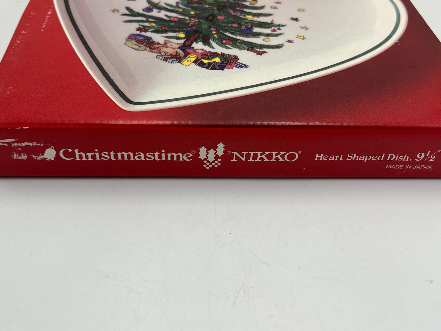 Christmastime Heart Dish by Nikko - Holiday Decor