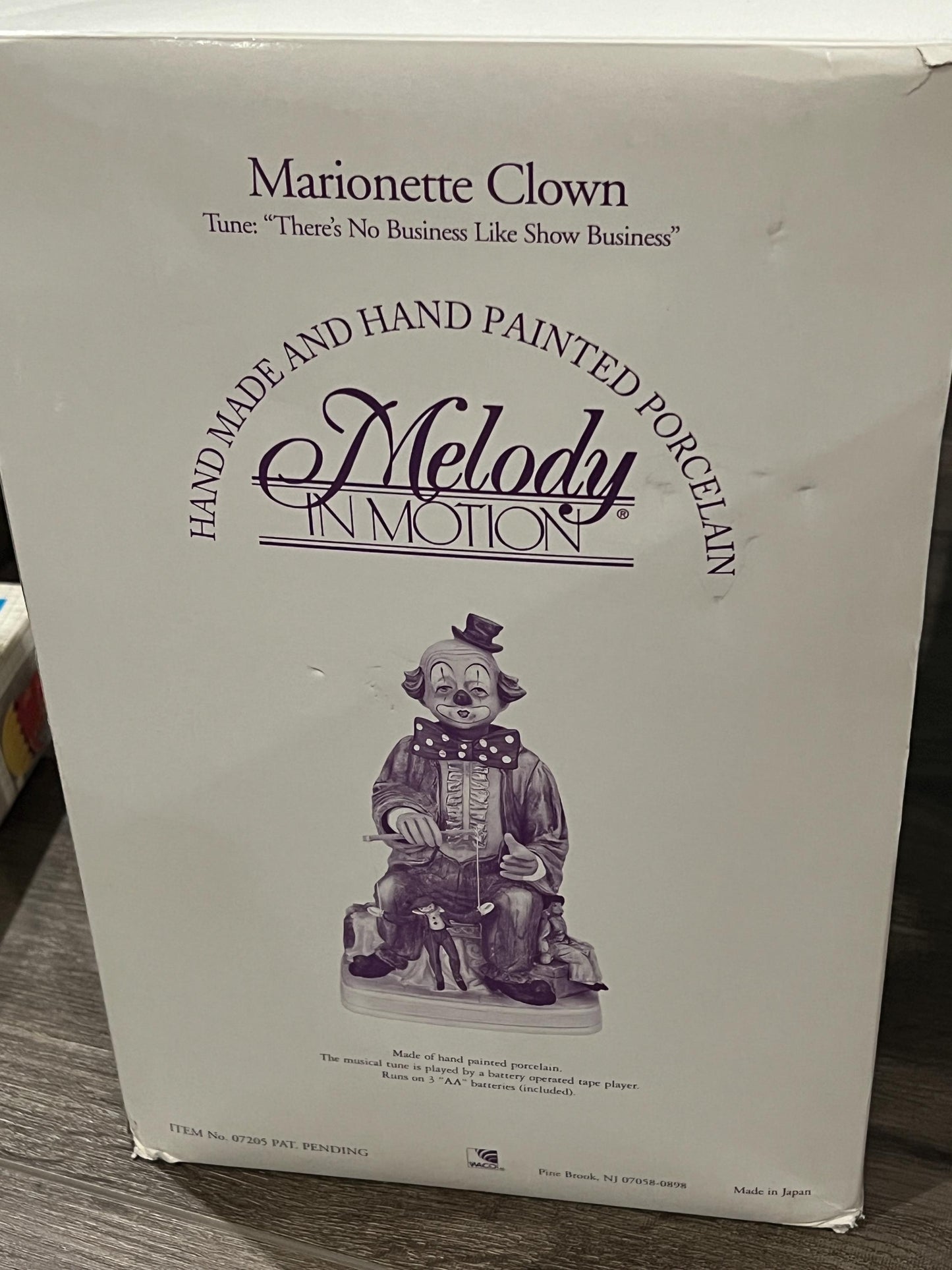 Melody in Motion Marionette Clown