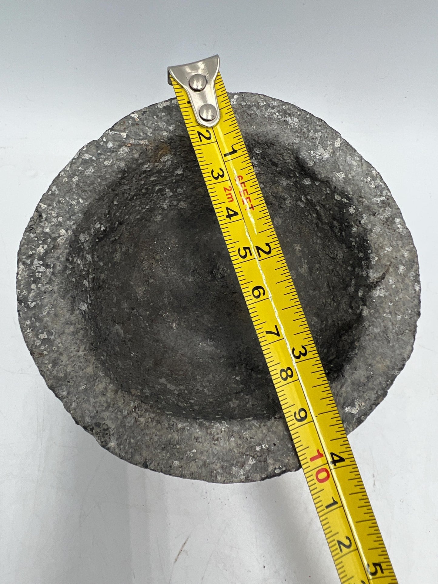 VINTAGE Mexican Stone Mortar Molcajete Tejolote Black Lava Guacamole Salsa Grinder Vintage Kitchen Traditional Mexico Folk Tool