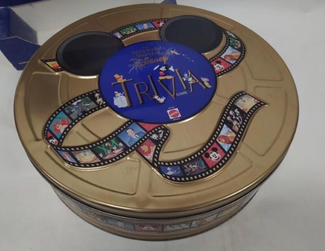 Disney Mickey Mouse Mattel "The Wonderful World of Disney" Trivia Game, New