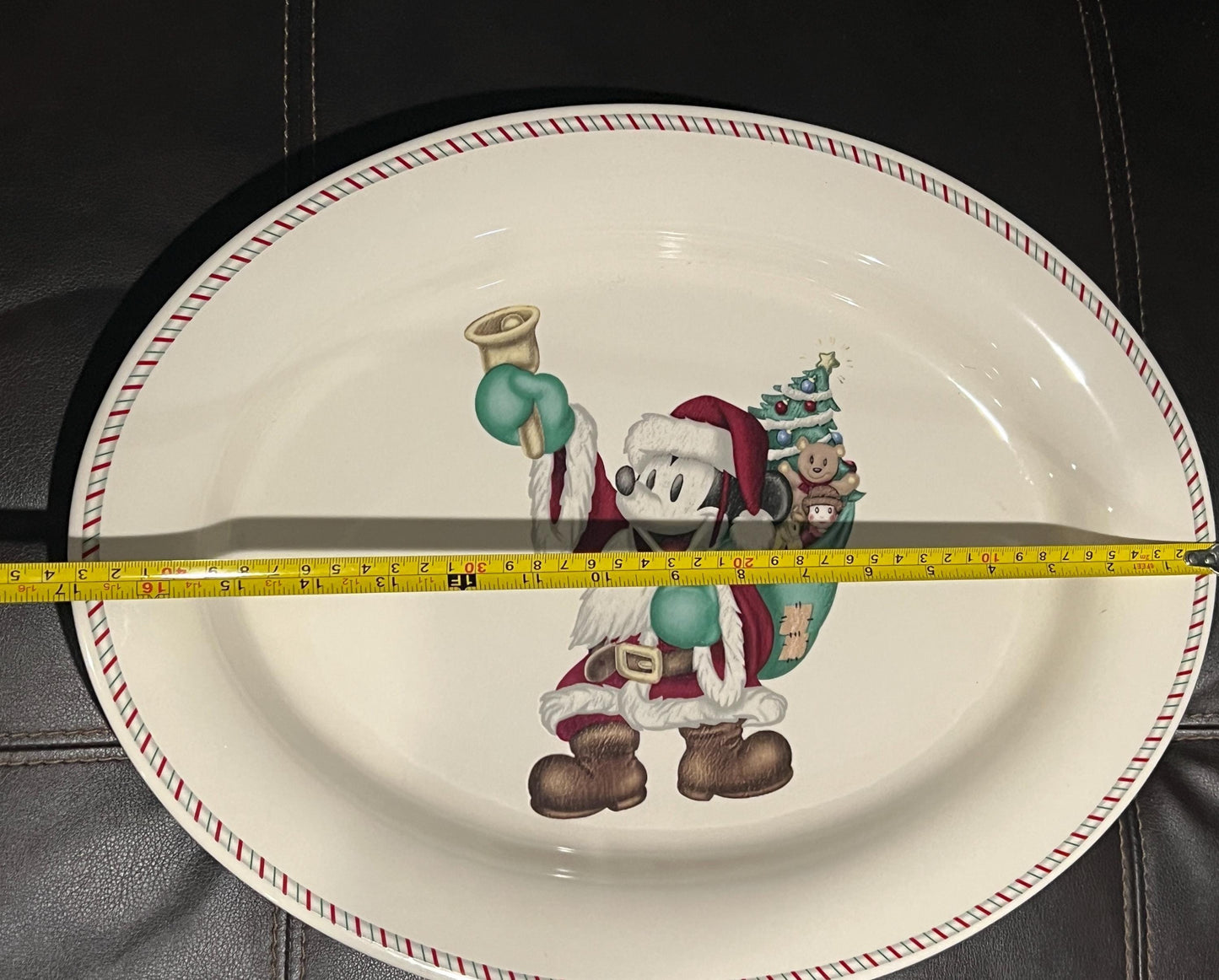 Disney MIckey Mouse Christmas Serving Platter