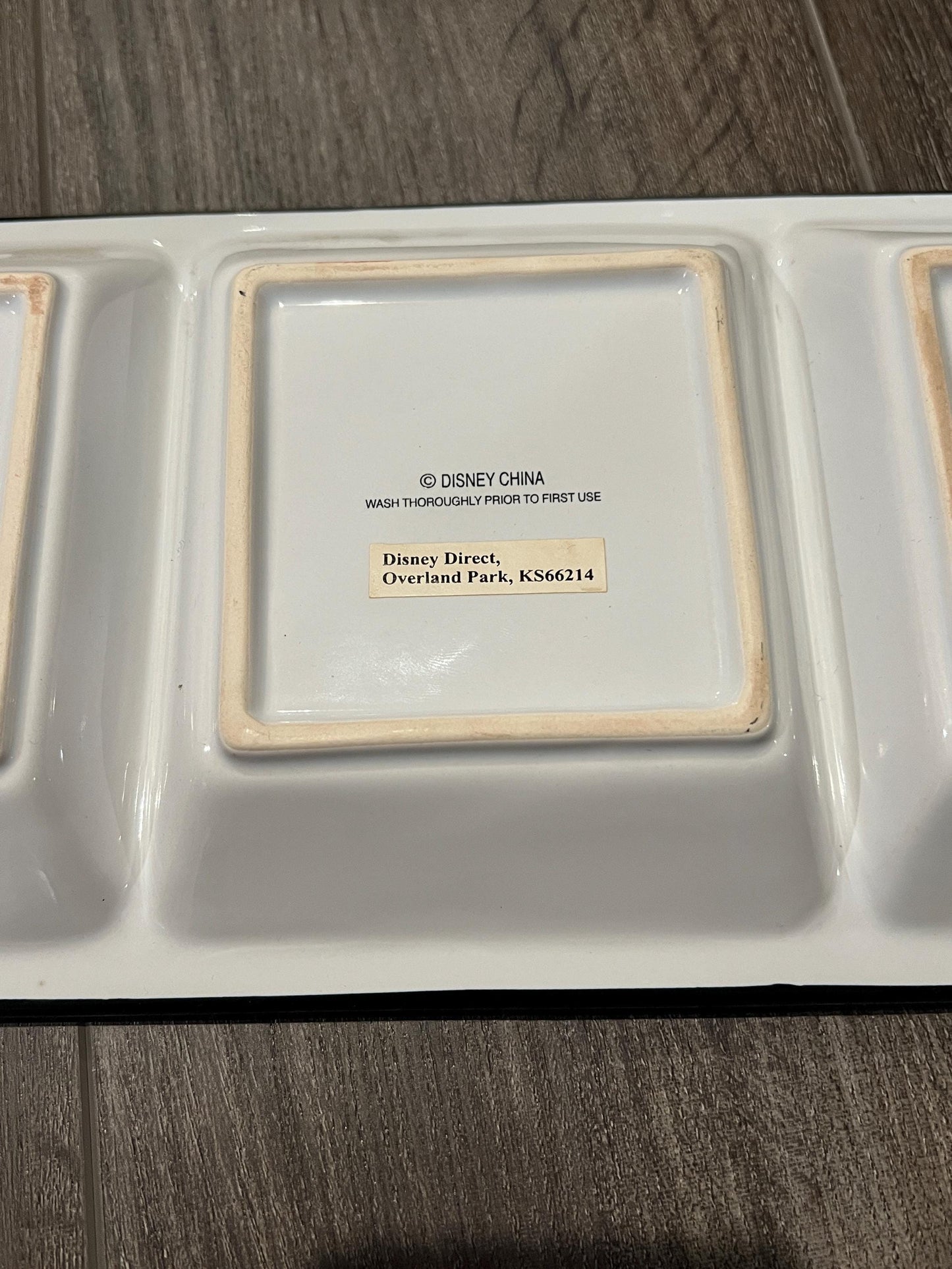 Mickey Mouse Ceramic Tray with Disney Characters