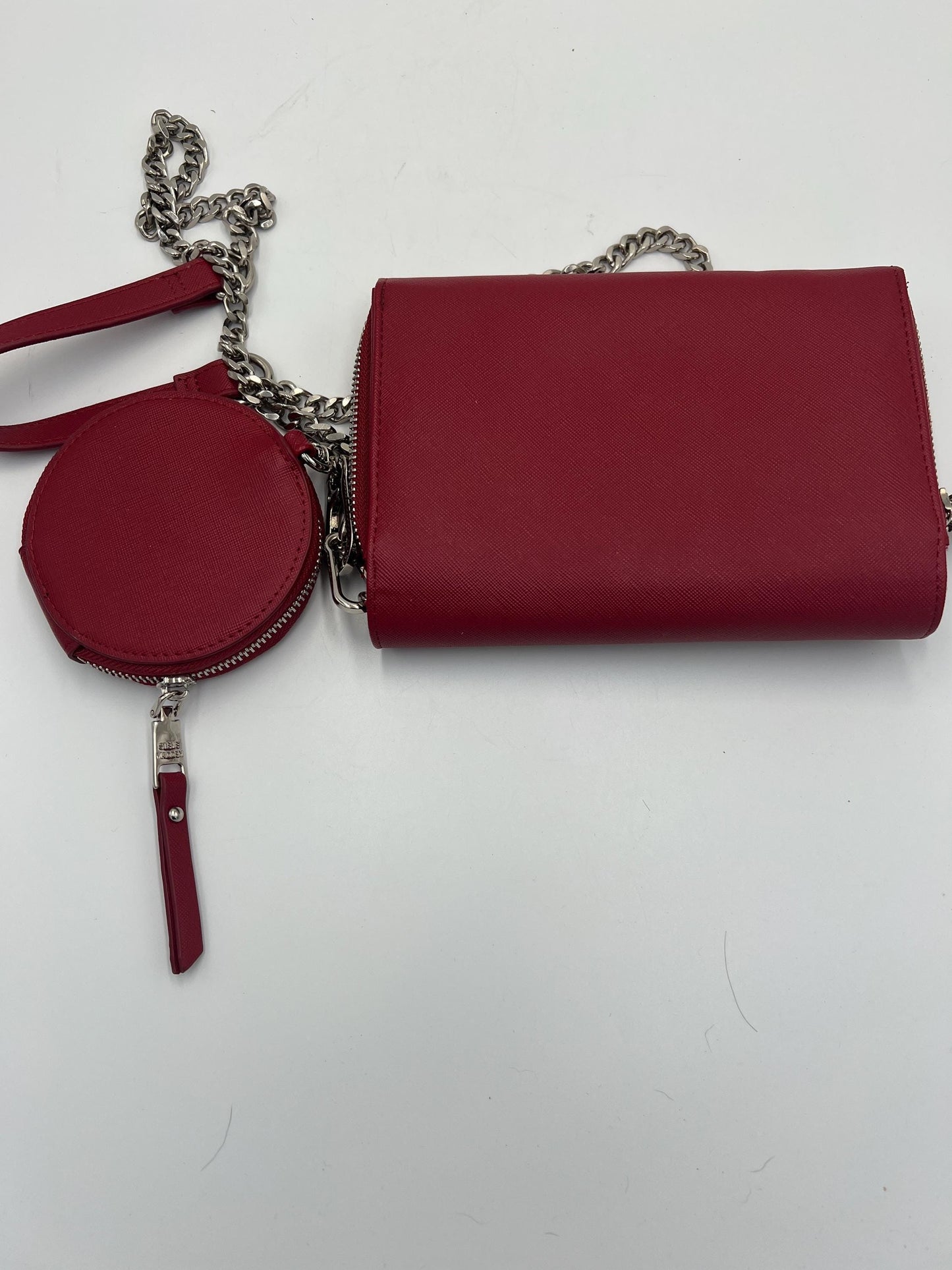 STEVE MADDEN Boxed Carina Crossbody Wallet In Red