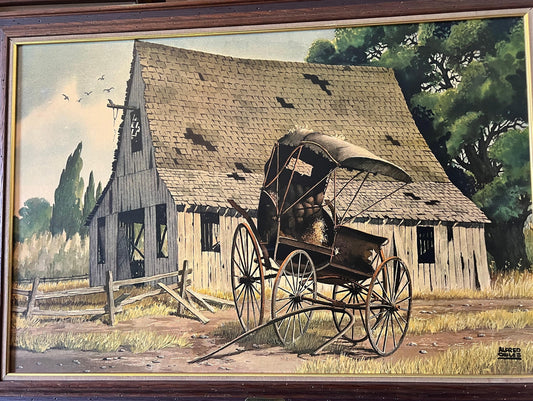 Alfred Owles Lithograph Print: Vintage WWI Aviation Art