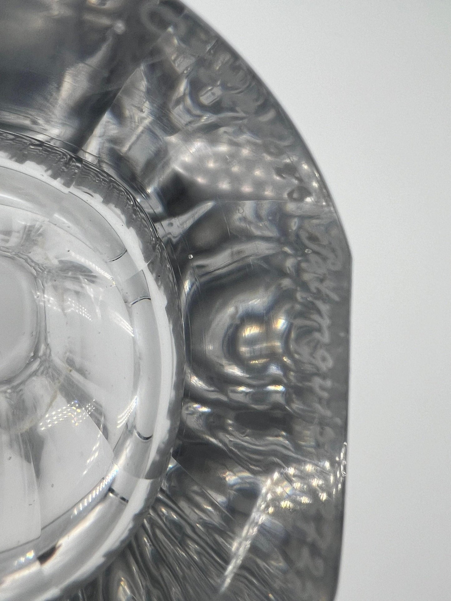 Sven Palmqvist Vase: Nude Woman with Flower, Swedish Art Glass