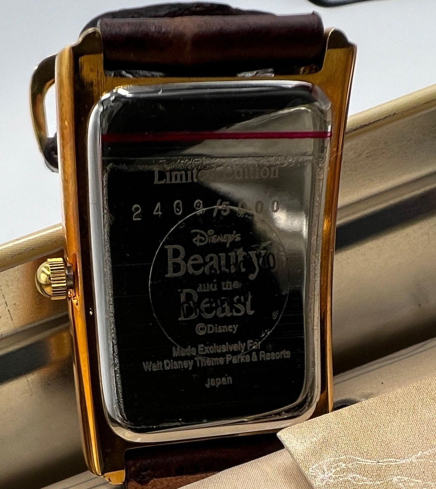 Beauty and the Beast Lunch Box Series w/ Watch and Pin, Limited Edition