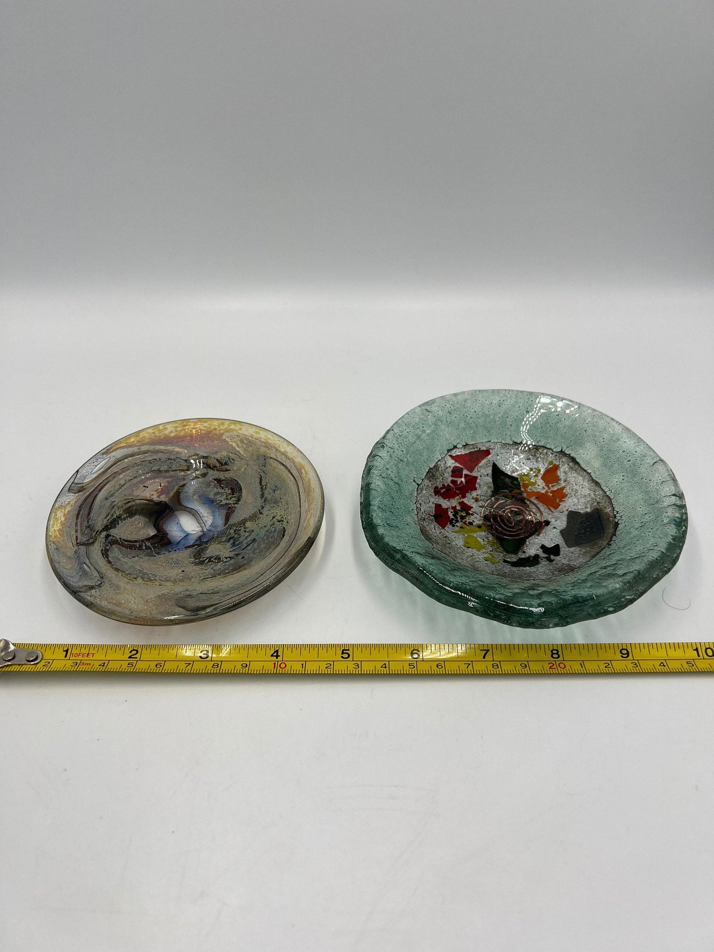 Art Glass Trinket Dishes: Vintage Signed and Unsigned (4" & 5" Sizes)