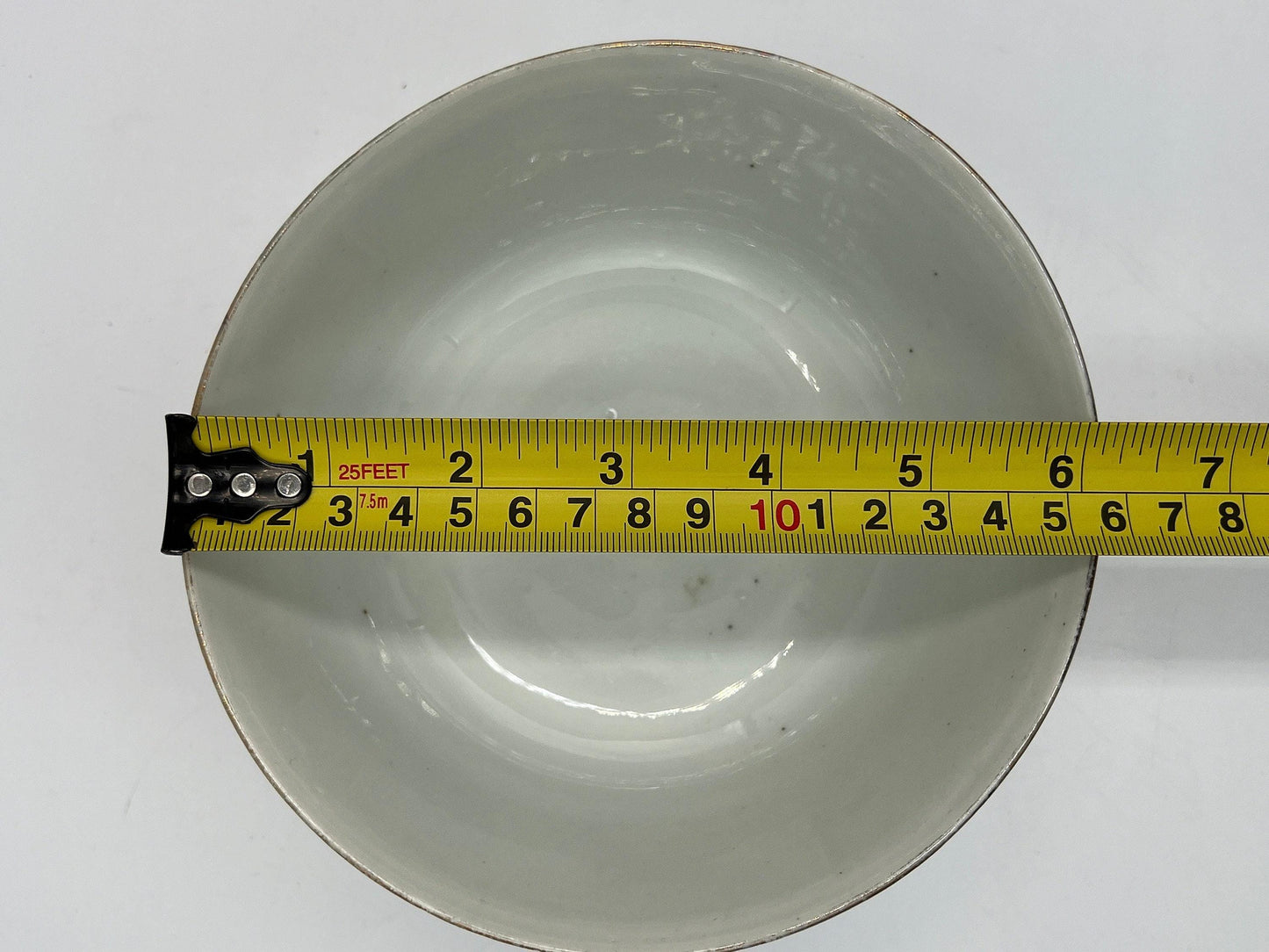 Porcelain Bowl: Vintage Dragon and Phoenix Motif - 6 Inch Diameter