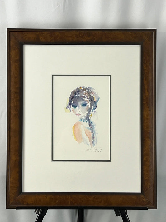 Shan-Merry Limited Edition Seriolithograph, "Souveraine"