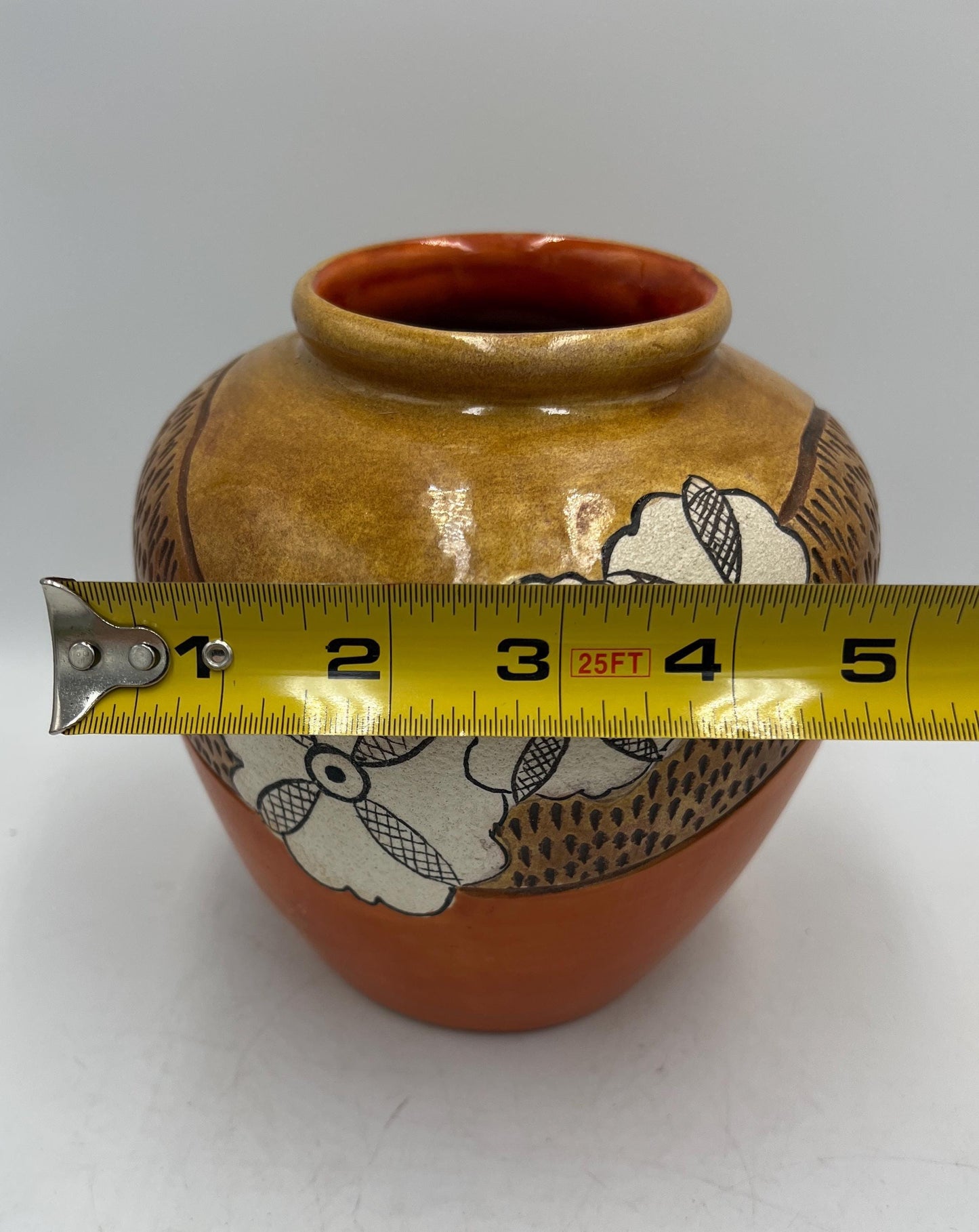 Vintage Ceramic Flower Vase, Kelly King (artist)
