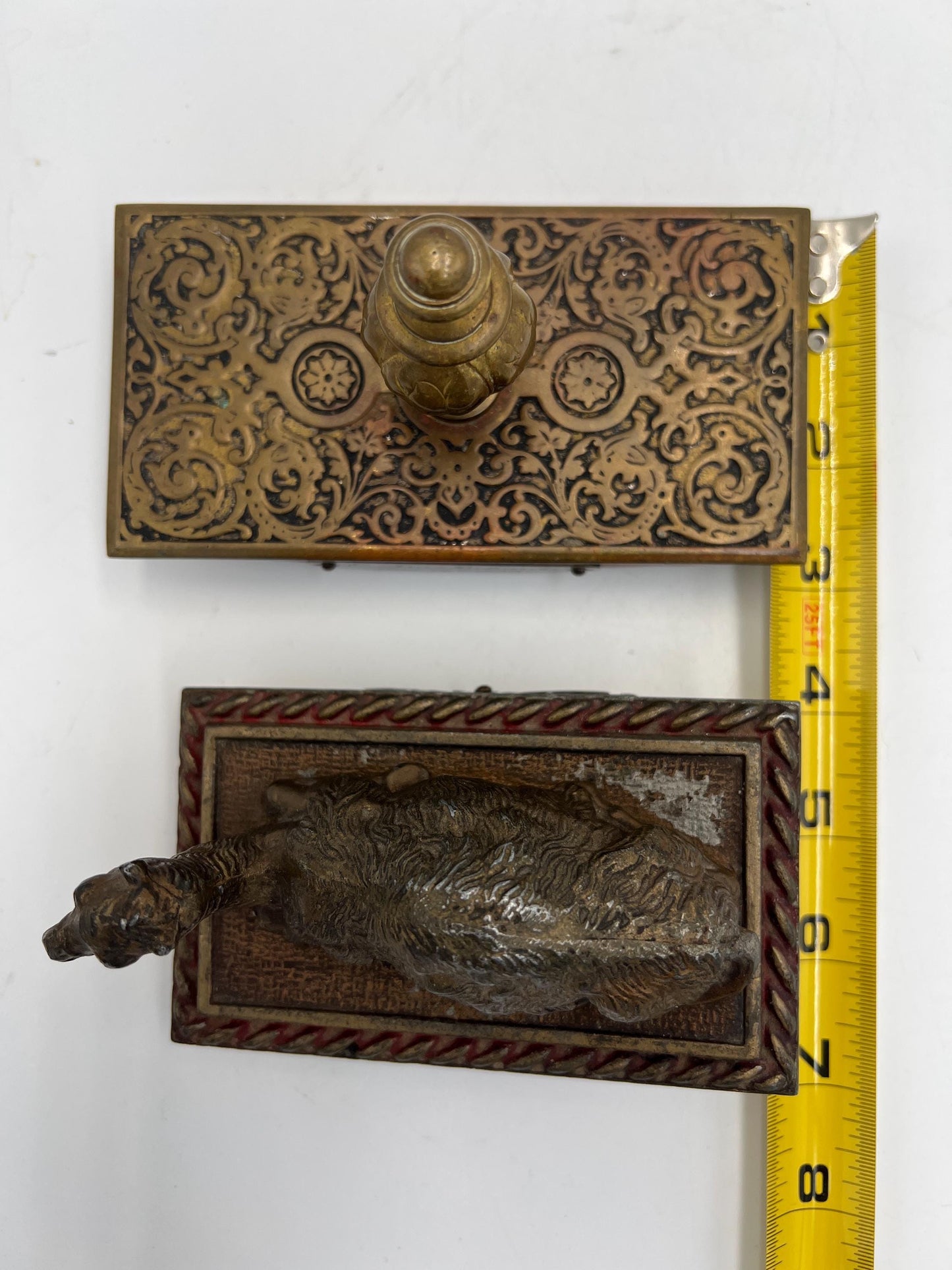 Ink Blotters, Shriners Camel and Personalized 1888 Rocker Blotter