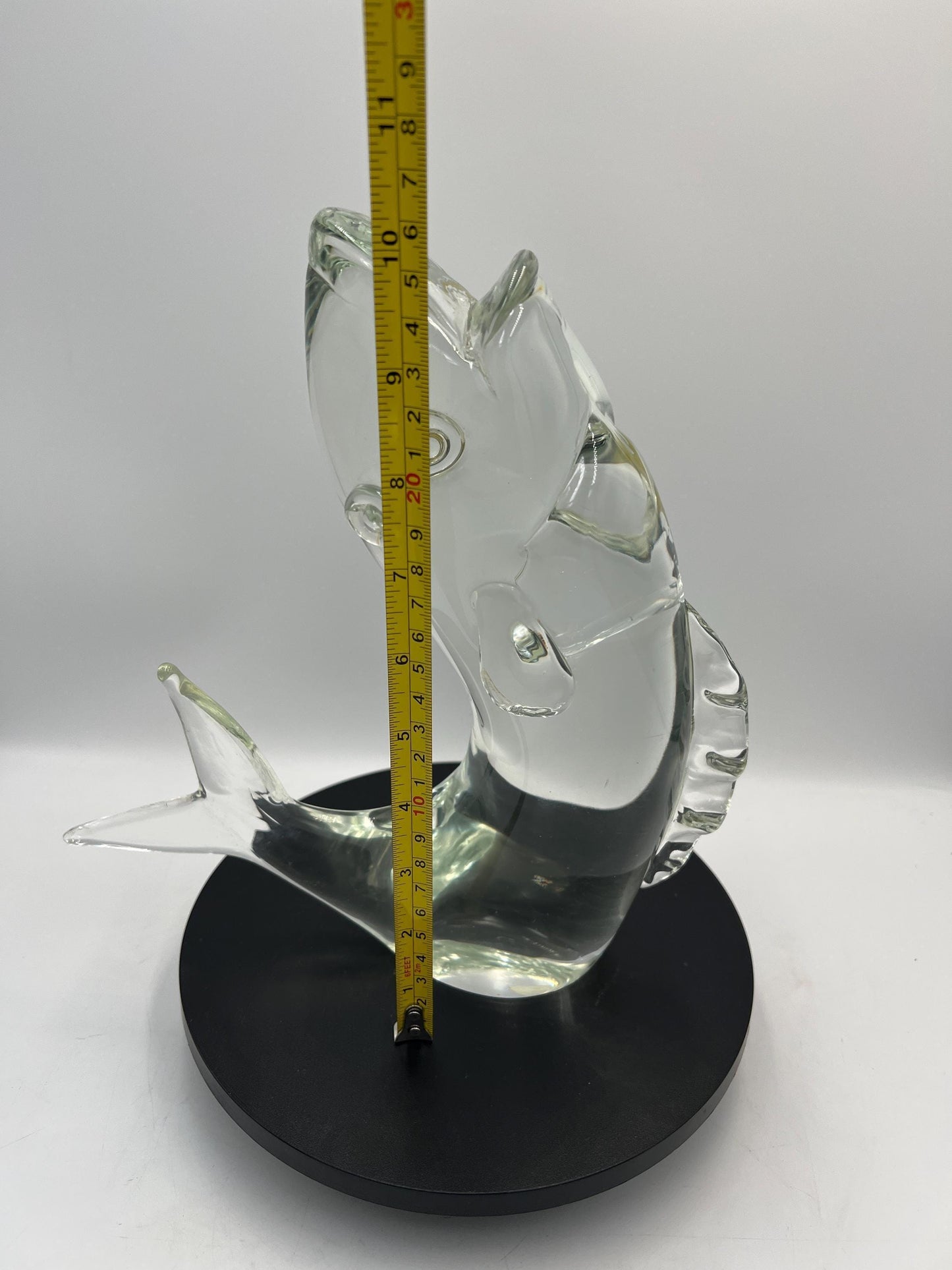 Murano Licio Zanetti Signed Art Glass Fish /Trout