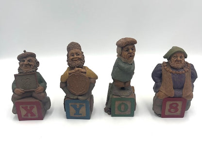 Tom Clark Gnomes: Hand-Carved Alphabet and Number Figurines - Retired Collectibles