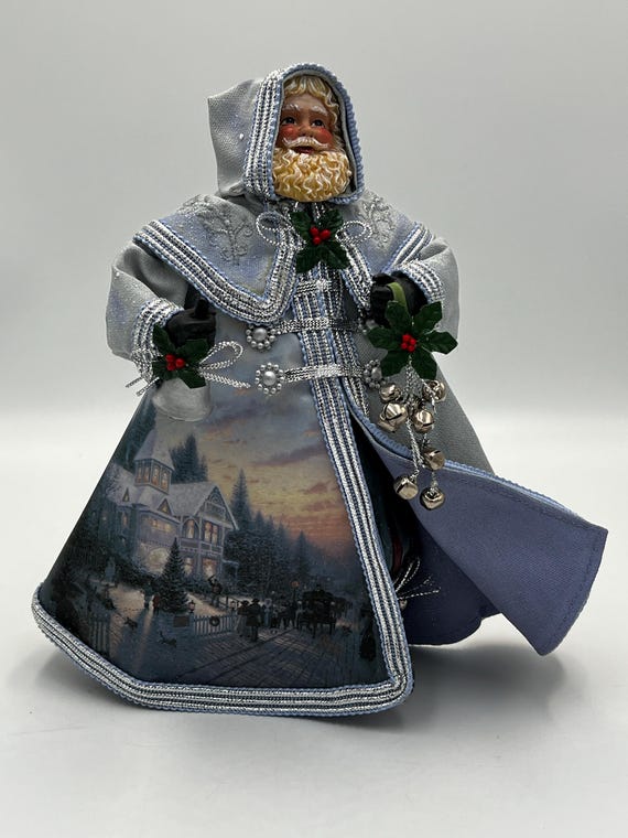 Thomas Kinkade Father Christmas Figurines | Bradford Exchange 2003 & 2005 Limited Editions (#7, #8, #15) | Sold Separately
