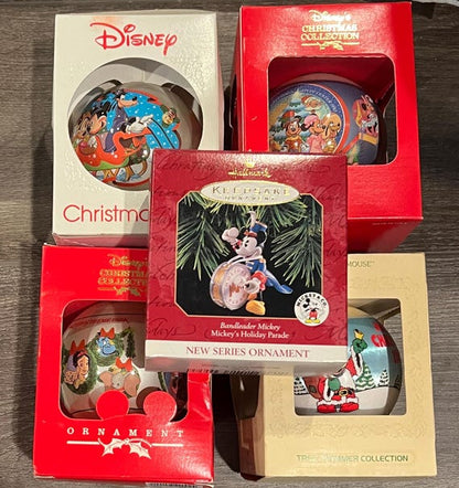 Vintage Disney Christmas Ornaments