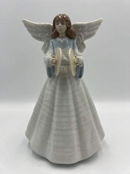 Lladro #5876 "Angel Cymbalist"