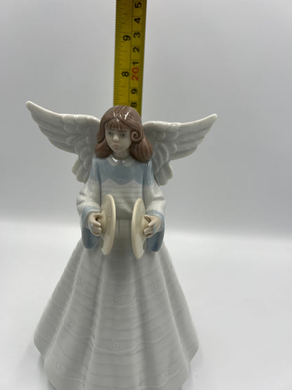 Lladro #5876 "Angel Cymbalist"