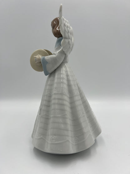 Lladro #5876 "Angel Cymbalist"