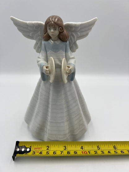 Lladro #5876 "Angel Cymbalist"