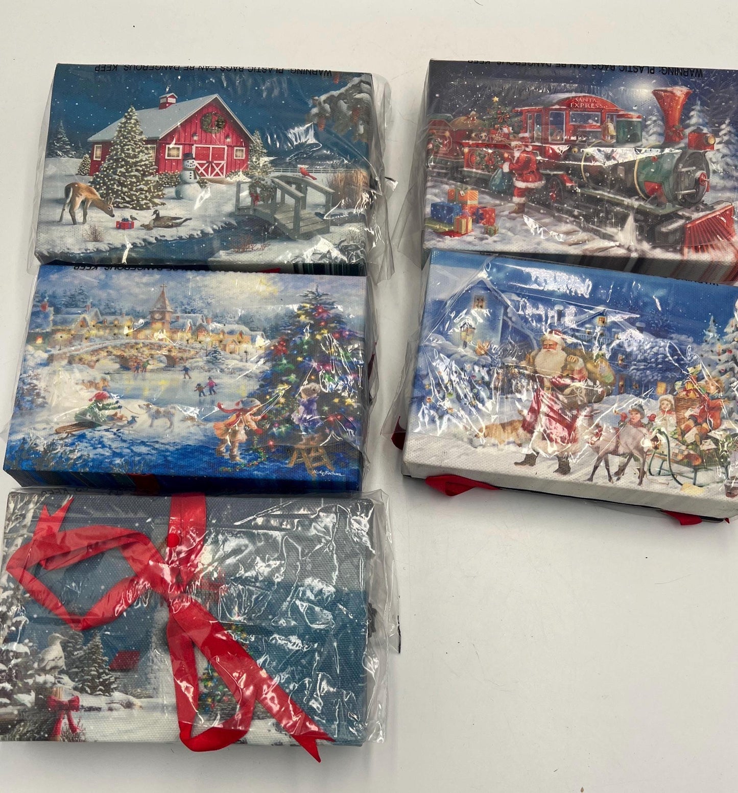 Mr Christmas LED Illuminart Winter Scene 4x6 - 5 Scenes Available - New in Original Plastic