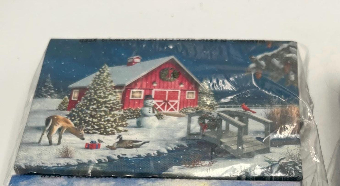 Mr Christmas LED Illuminart Winter Scene 4x6 - 5 Scenes Available - New in Original Plastic
