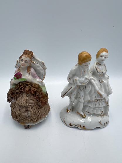 Colonial Vintage Porcelain Figurines - Set of 6 Pieces