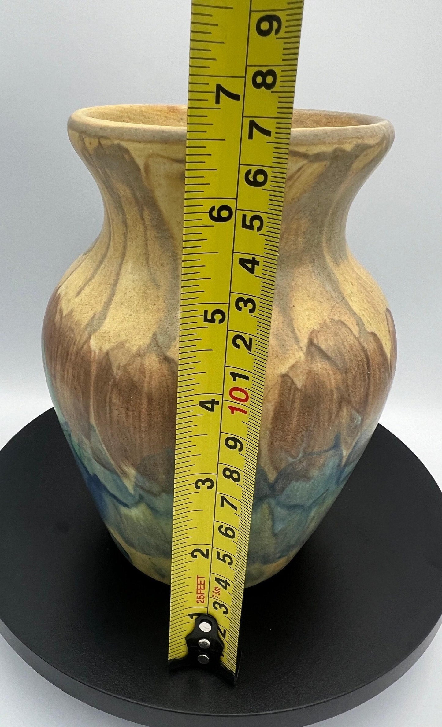 Landsun Pottery Vase by Peters and Reed - Copper Brown Green Glaze