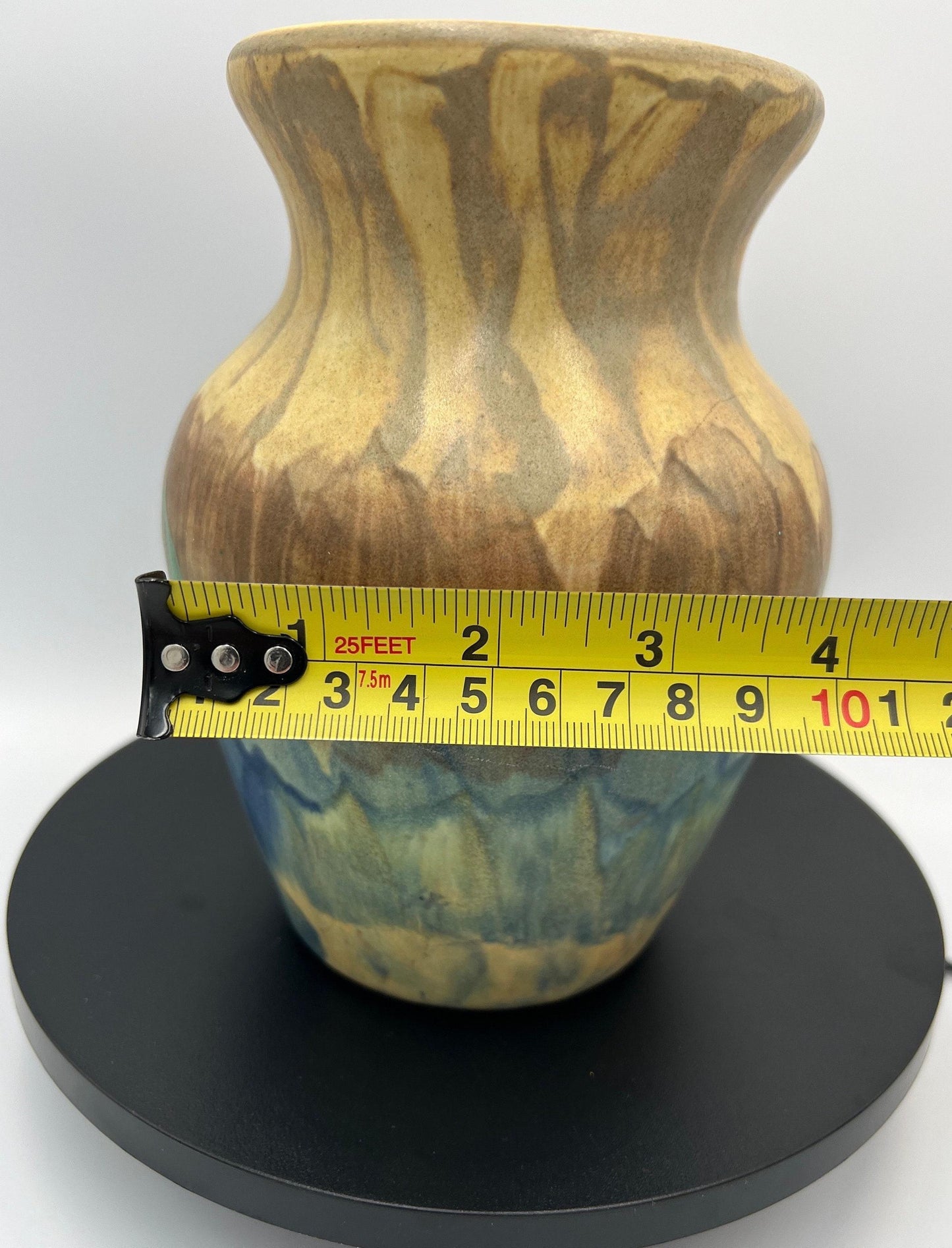 Landsun Pottery Vase by Peters and Reed - Copper Brown Green Glaze