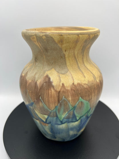 Landsun Pottery Vase by Peters and Reed - Copper Brown Green Glaze