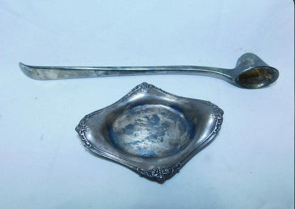 Vintage / Antique St. Paul Hotel Restaurant silver plate and spoon
