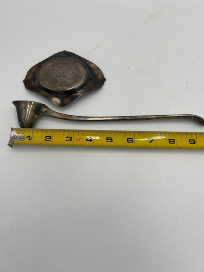 Vintage / Antique St. Paul Hotel Restaurant silver plate and spoon