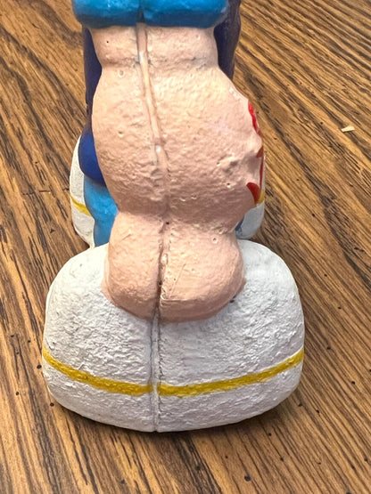 Vintage POPEYE The Sailor Man Cast Iron Bank 6" Tall RARE hand-painted Antique
