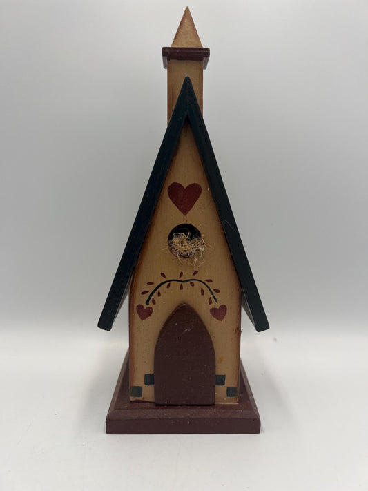 Vintage Wooden Birdhouse | Elegant Bird Home Decor & Collectible - Timeless Gifts