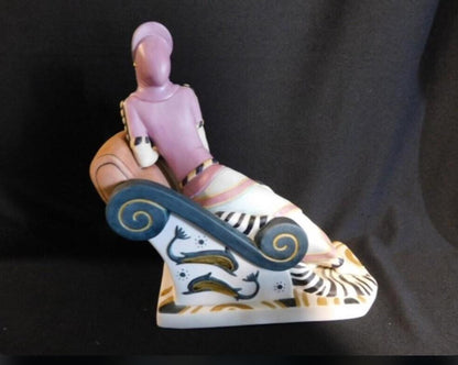 Art Deco Porcelain Figurine - Dido of Tyre, 7.5" Tall