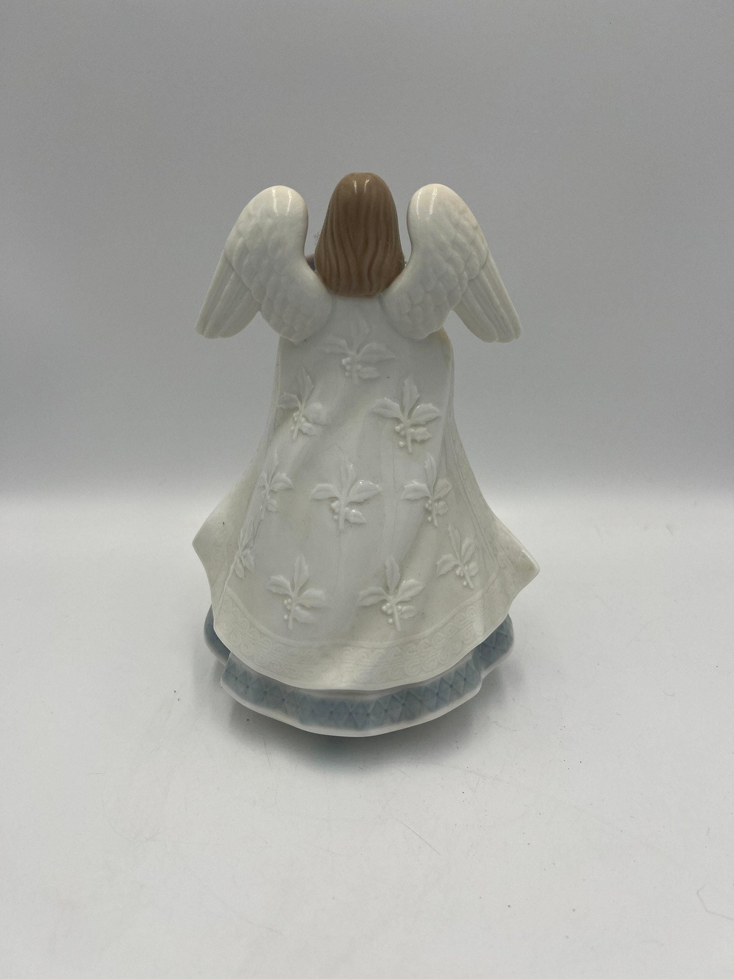 Angel Tree Topper: Lladro Mandolin Player Figurine (1994 Collectible)