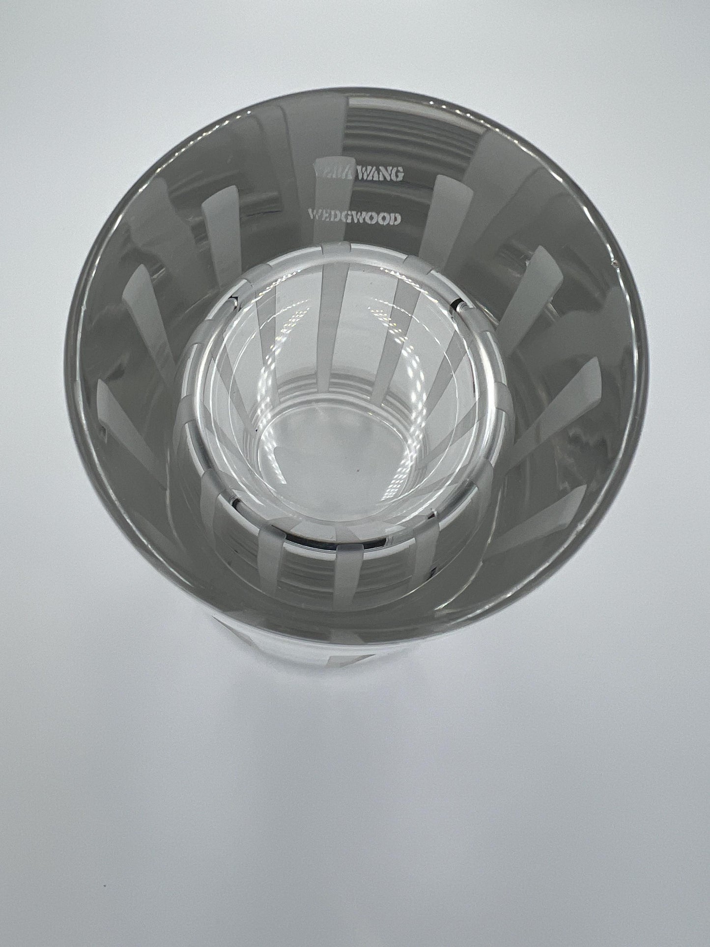 Vera Wang Wedgwood Crystal Vase: Heavy Glass, 12" H