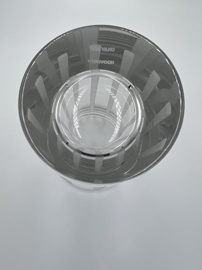 Vera Wang Wedgwood Crystal Vase: Heavy Glass, 12" H
