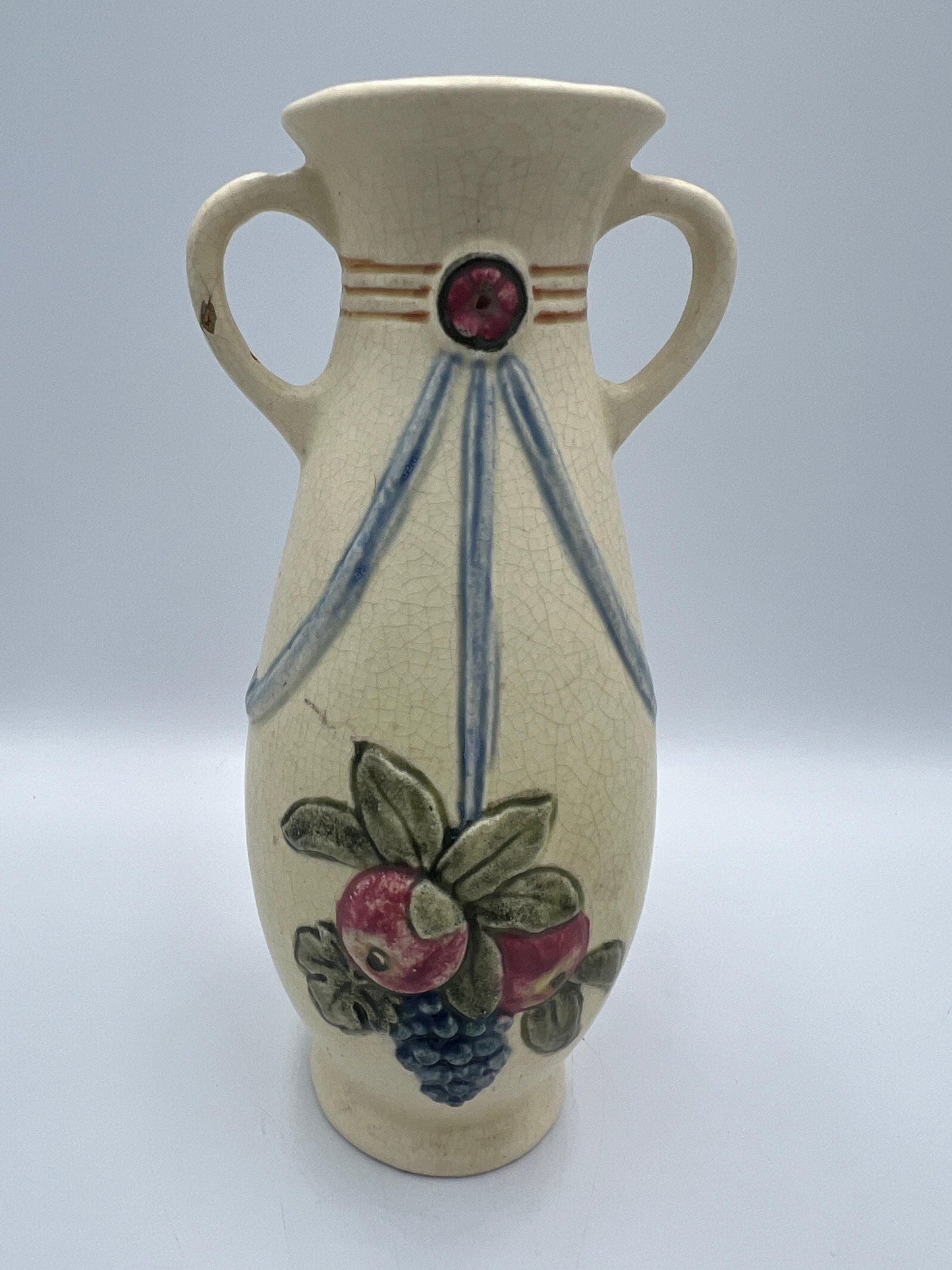Weller Rosa Vase c1919 Vintage Art Pottery, Excellent Condition!