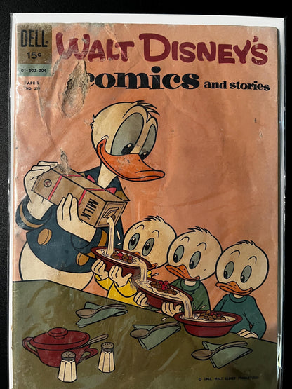 1960s Disney Dell Lot Disneyland U.S.A. Giant #30 + Robin Hood & Prince/Pauper Movie Classics  7 Book Reader Set