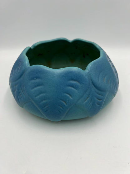 Van Briggle Blue Pottery Bowl, Matte Glaze (1940s-50s, 6.5")