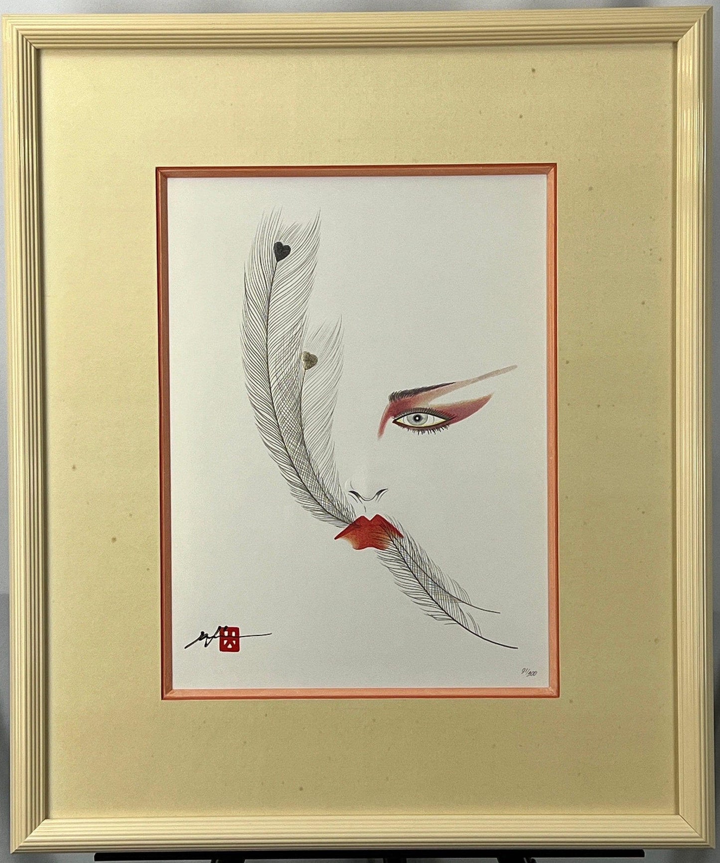 Ukiyo-e Lithograph Set by Hisashi Otsuka (Limited Edition Signed #91/300)
