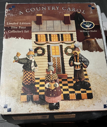 Vintage Williraye Studio Christmas Carolers - Partial set