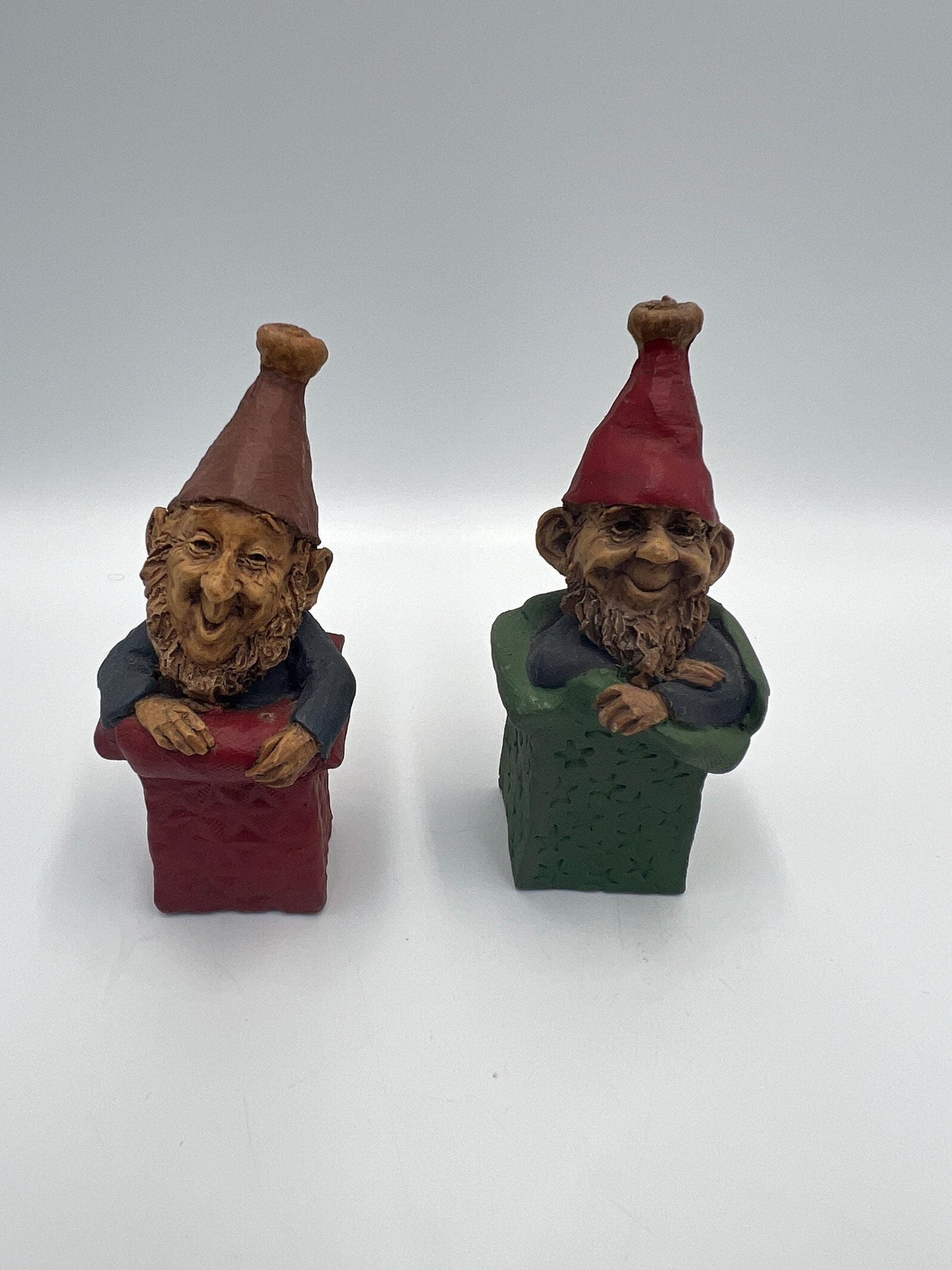 Tom Clark Gnomes Set of 4 | Unique Christmas Decor Gift | Collectible Holiday Gnomes