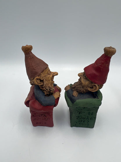 Tom Clark Gnomes Set of 4 | Unique Christmas Decor Gift | Collectible Holiday Gnomes