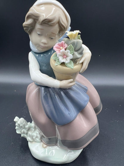 Spring is Here Lladro #5223 figurine. Original box and packaging.