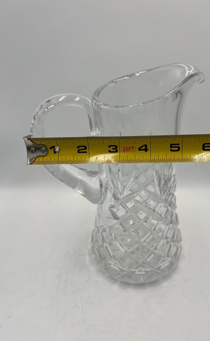 EAPG Glass Pitcher "Pineapple" or Diamond Pattern